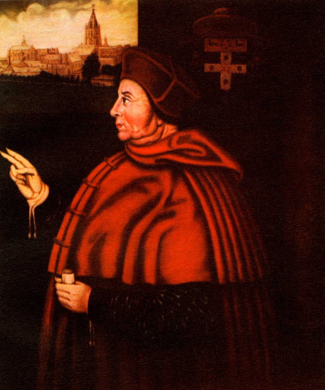 Thomas Wolsey (Druck) von English School