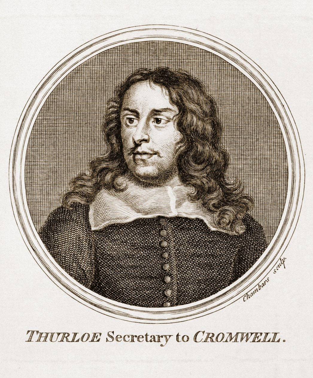 Thurloe, Sekretär von Cromwell von English School