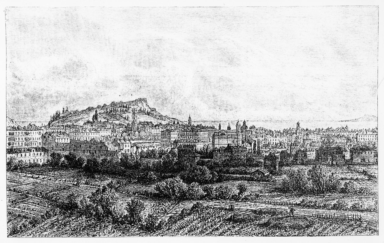 Ansicht von Nizza von English School