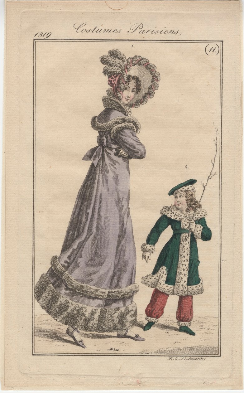 Spazierkleid von English School