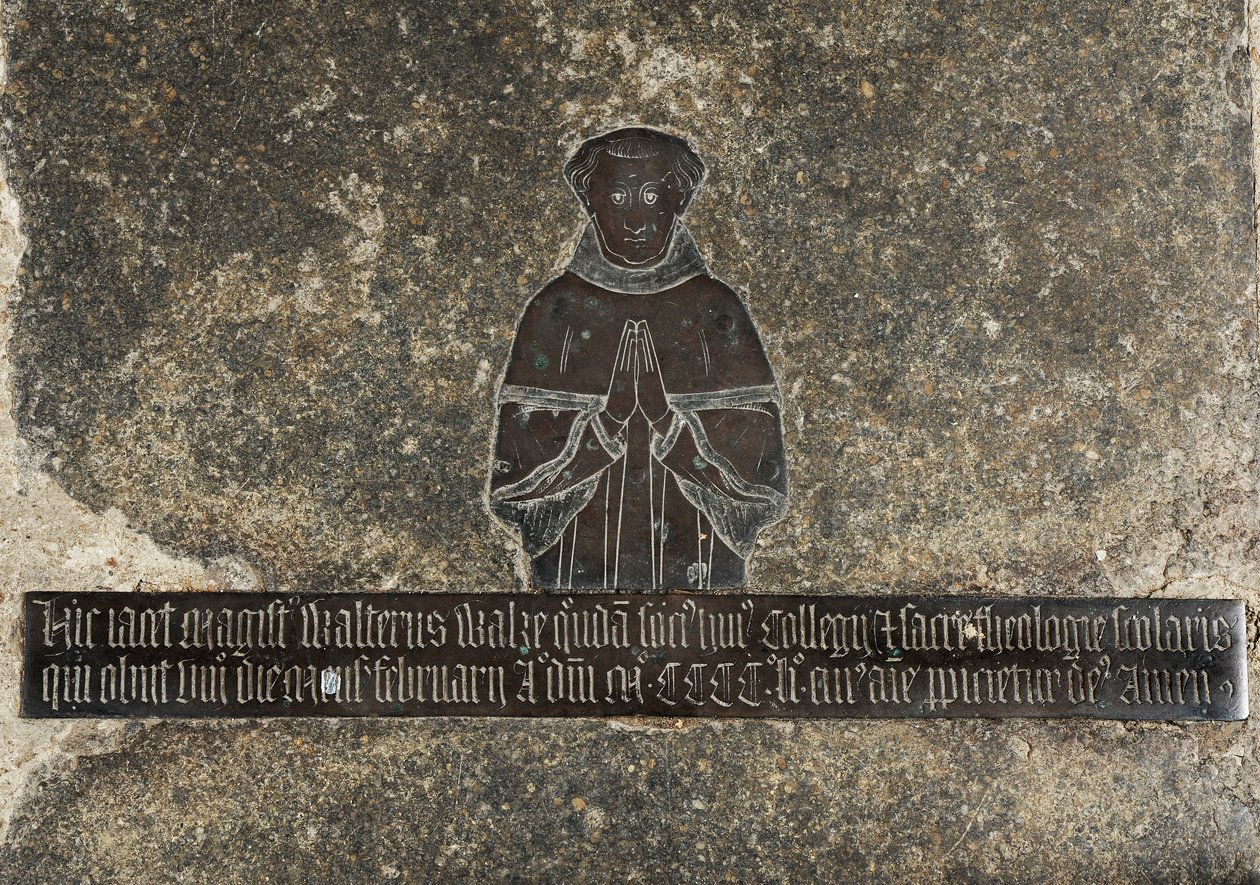 Walter Wake, ca. 1451-52 (Messing) von English School