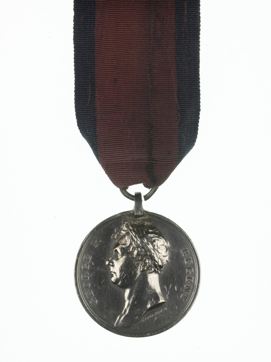 Waterloo-Medaille von English School