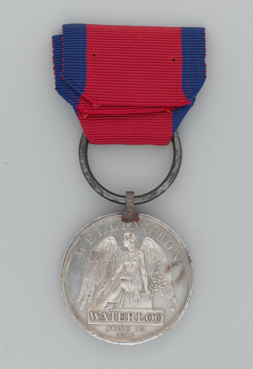 Waterloo-Medaille von English School