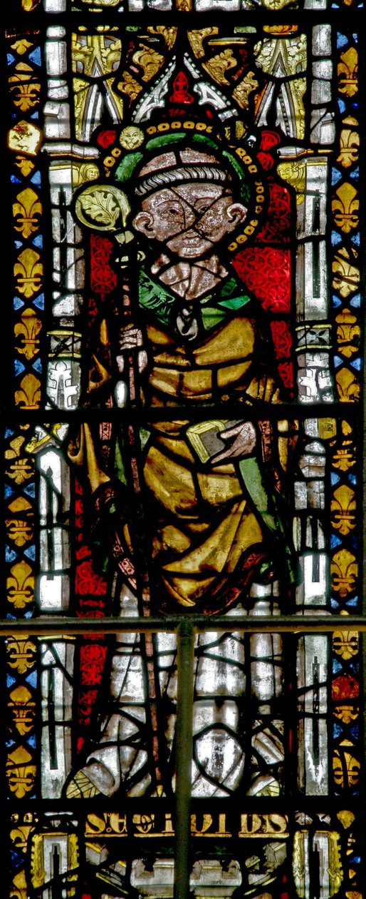 Fenster N3 mit St. Aegidius von English School