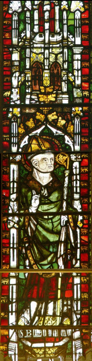 Fenster mit St. Blasius von English School