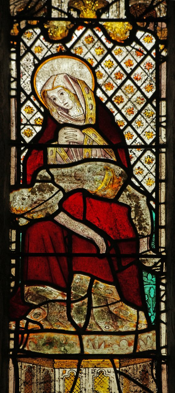 Fenster n3 mit der Pietà von English School