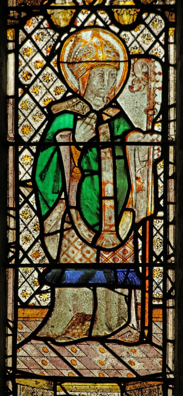 Fenster n4 mit St. Patrick von English School