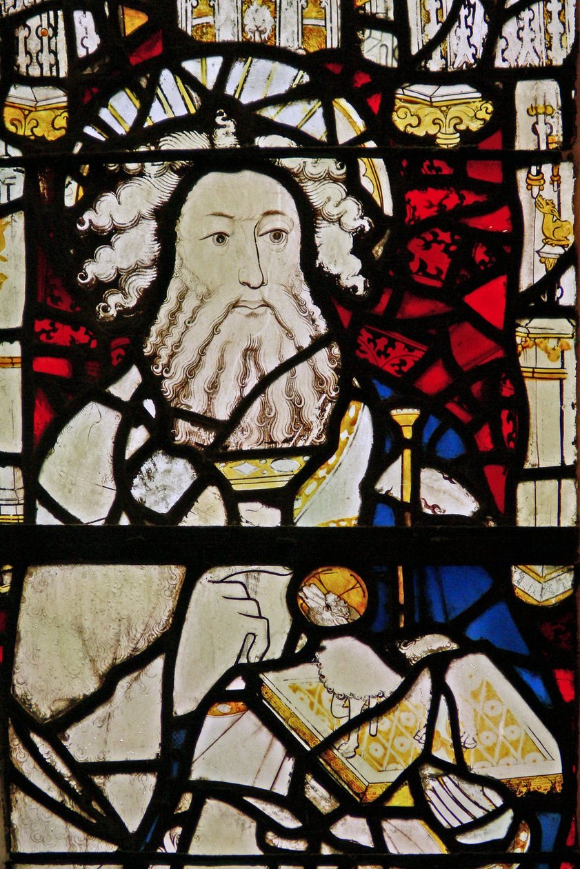 Fenster S2 mit St. Johannes dem Täufer von English School