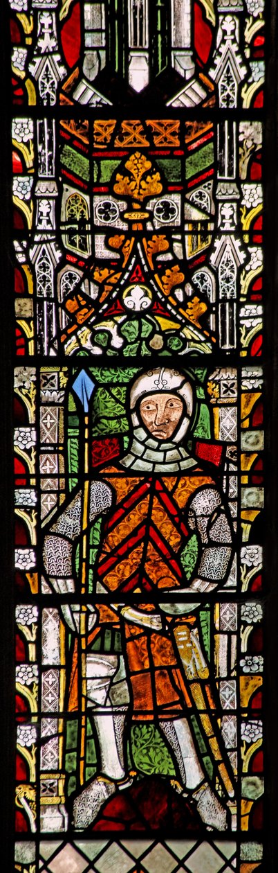 Fenster s4, Gilbert I de Clare darstellend von English School
