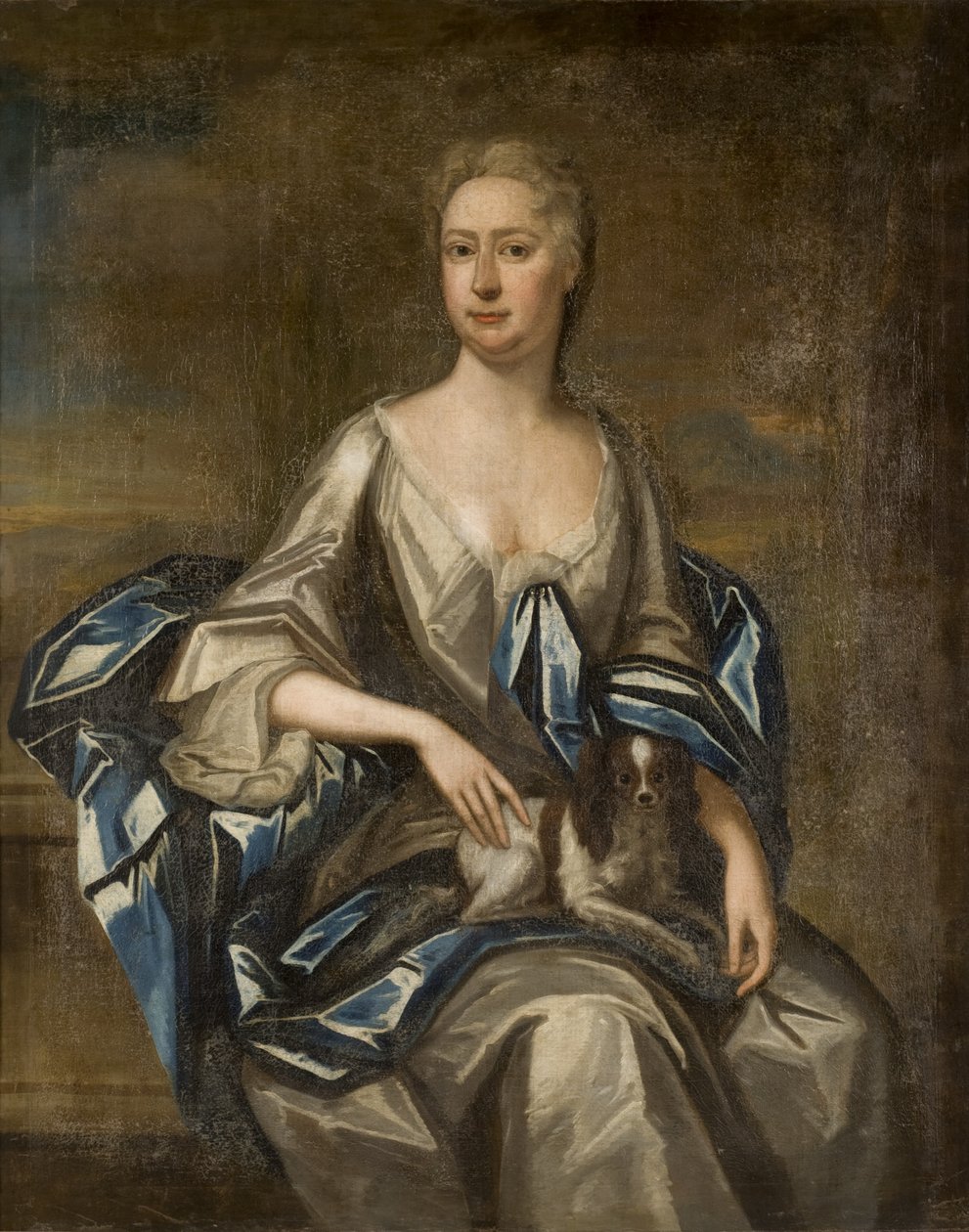 Porträt einer Dame von English School English School