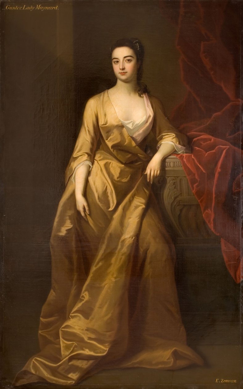 Porträt einer Dame Maynard, 1745 von Enoch Seeman