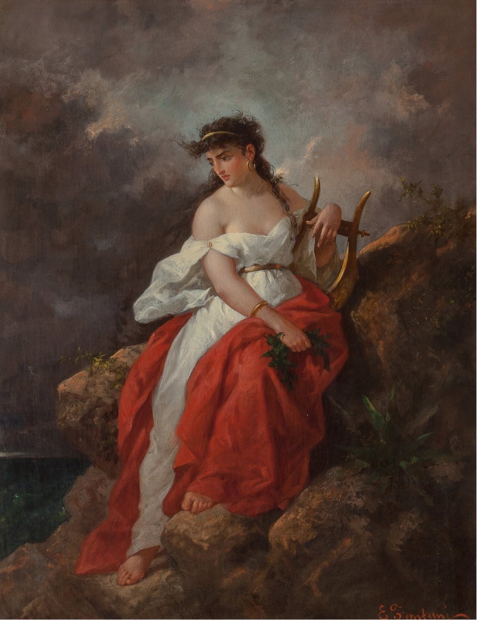 Die Muse Terpsichore von Enrico Fanfani