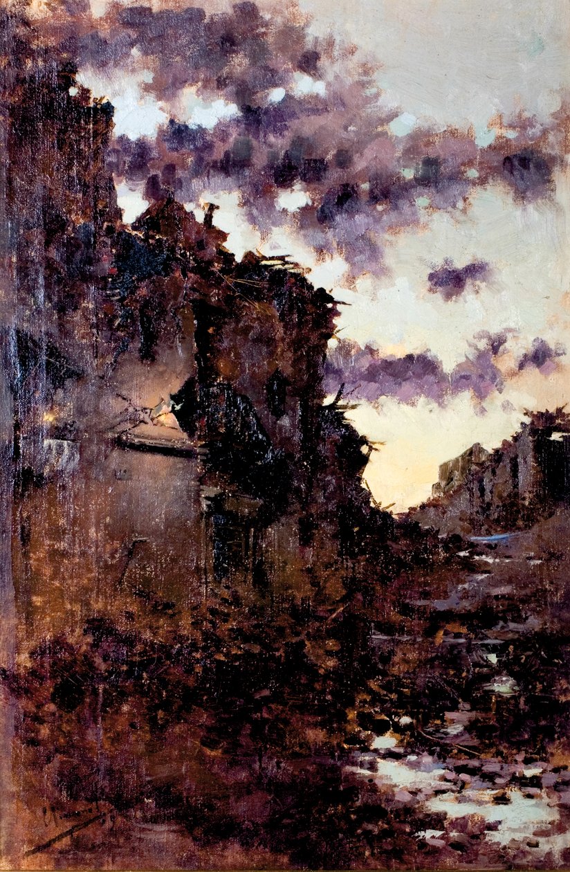 Erdbeben in Malaga von Enrique Simonet