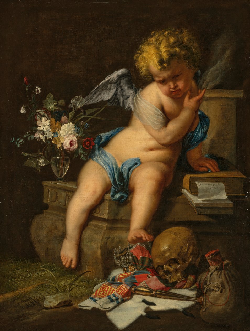 Allegorie der Vergänglichkeit von Erasmus Quellinus II