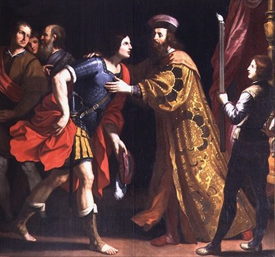 Der Abschied des Cato Uticensis von Ercole Gennari