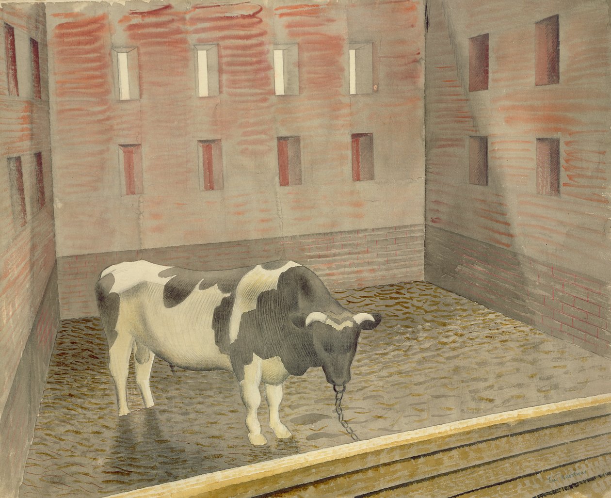 Der Stier von Eric Ravilious