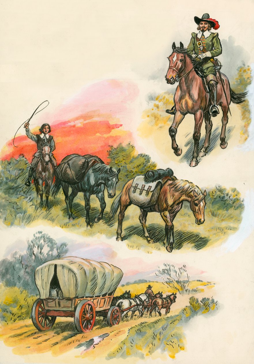 Pferde von Eric Parker