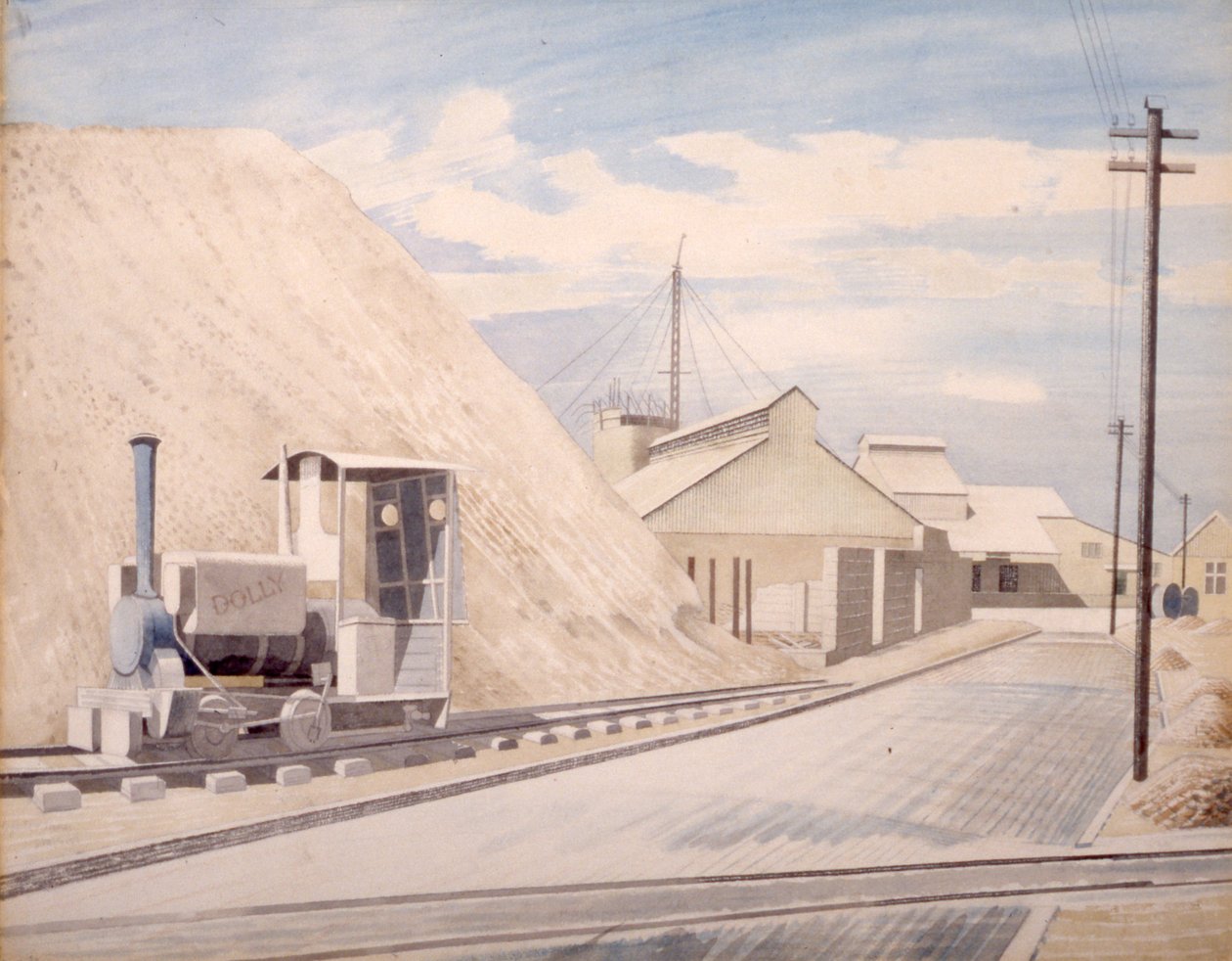 Zementwerke von Eric Ravilious