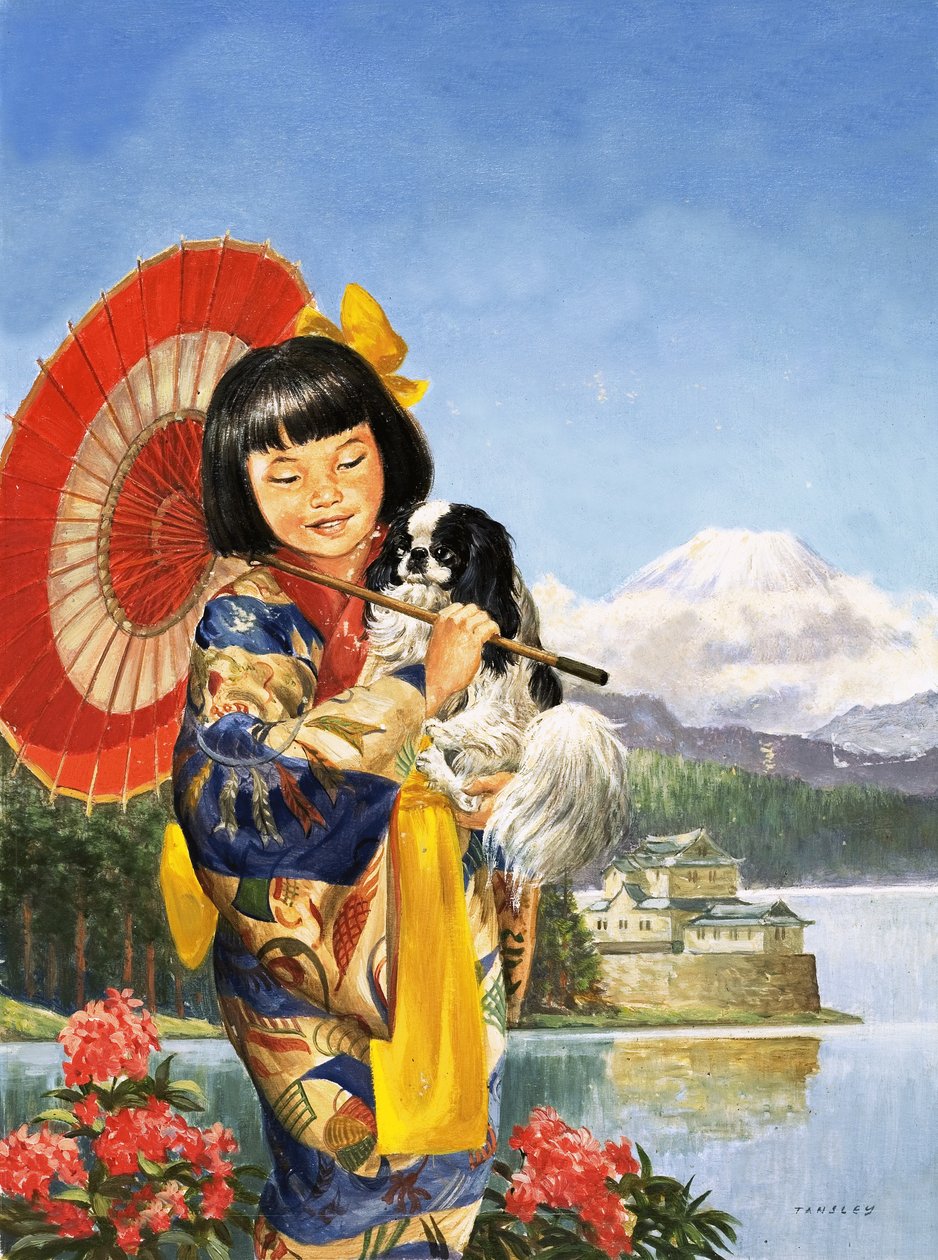 Japanischer Chin-Chin von Eric Tansley