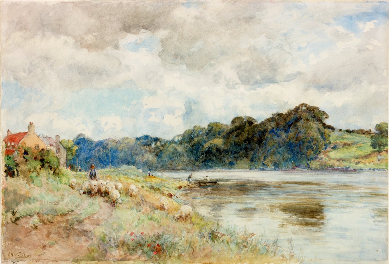 Am Coquet von Ernest Albert Waterlow