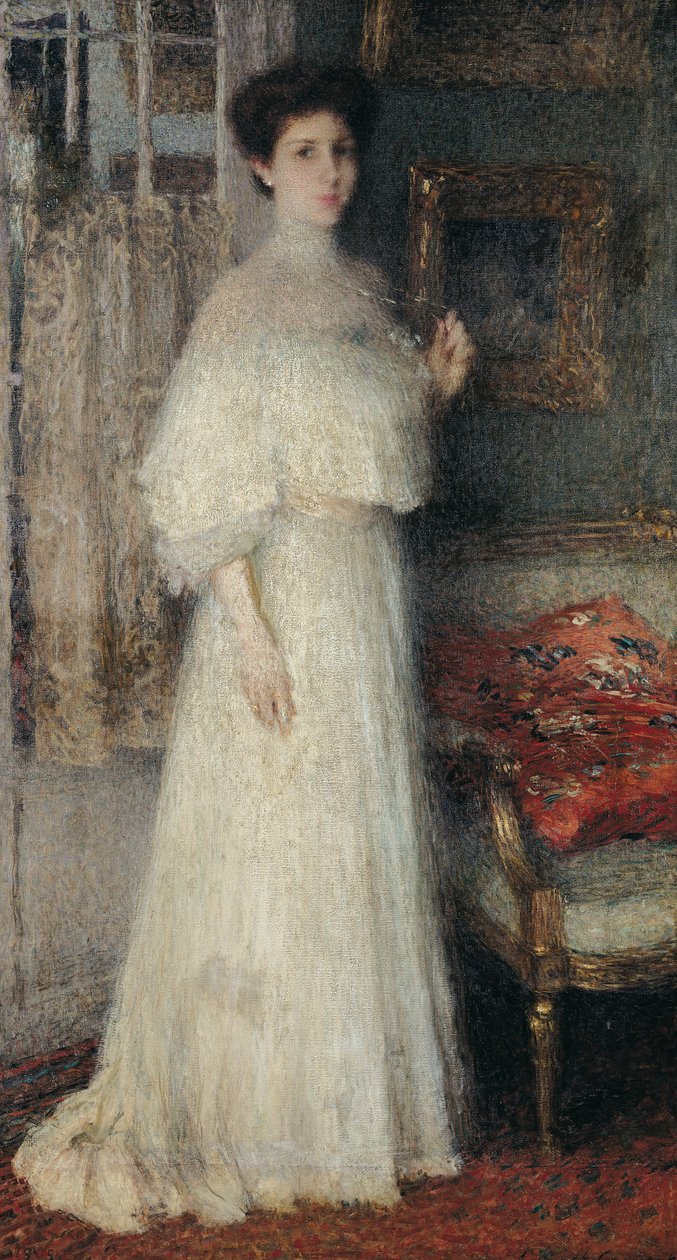 Porträt von Madame Masson von Ernest Joseph Laurent