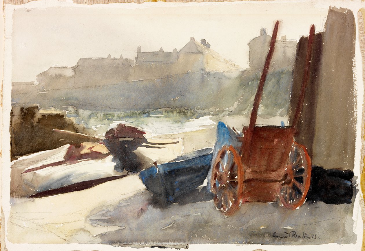 Altes Newlyn von Ernest Procter
