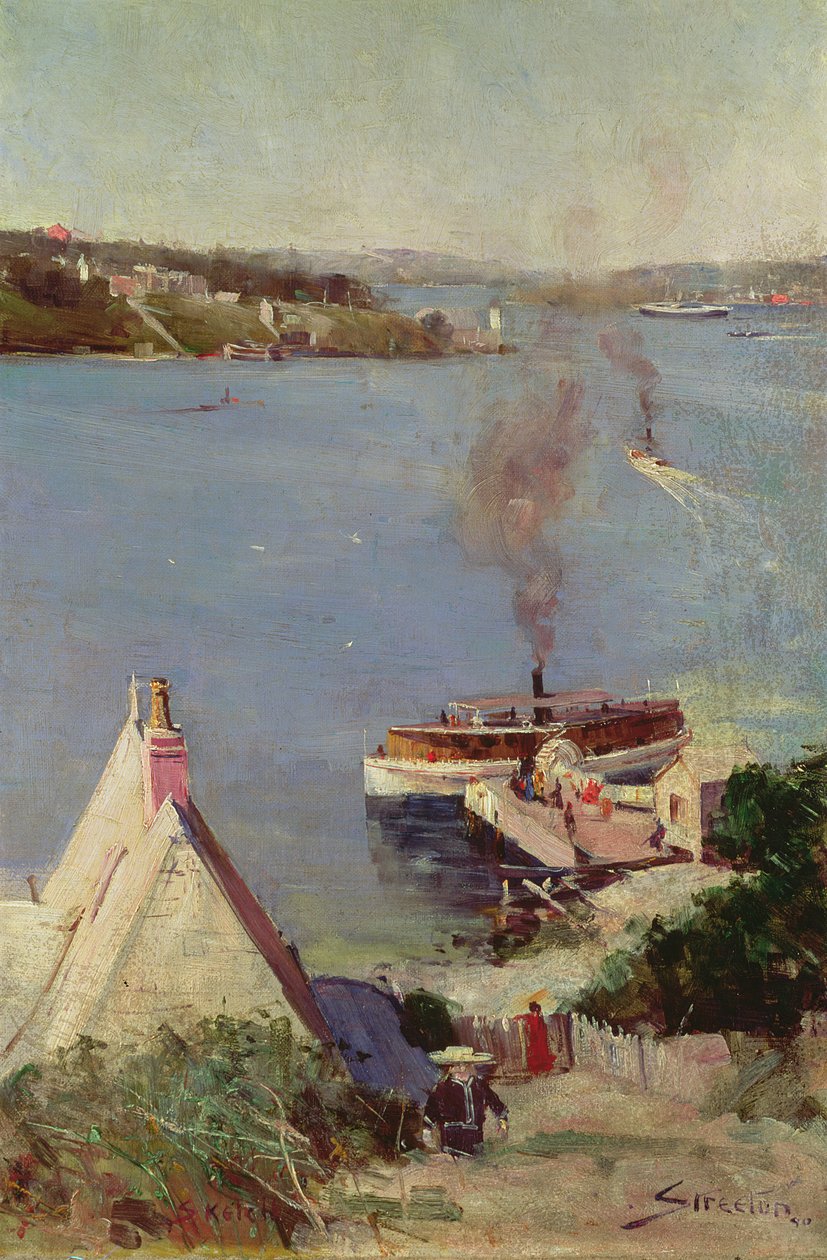 McMahons Point Fähre von Arthur Streeton