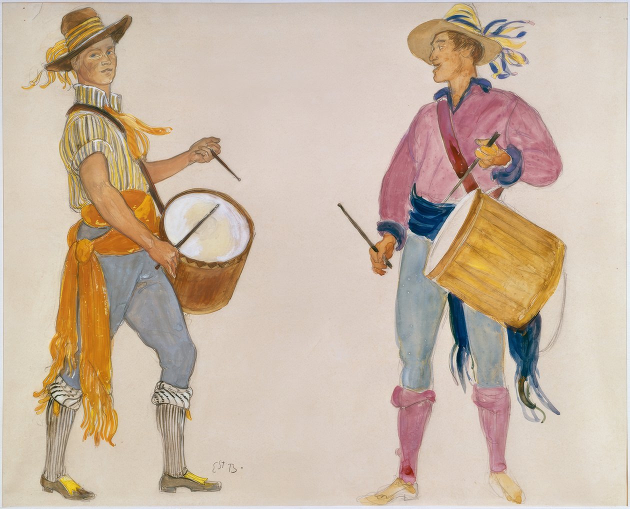 Trommler von Ernest Bieler