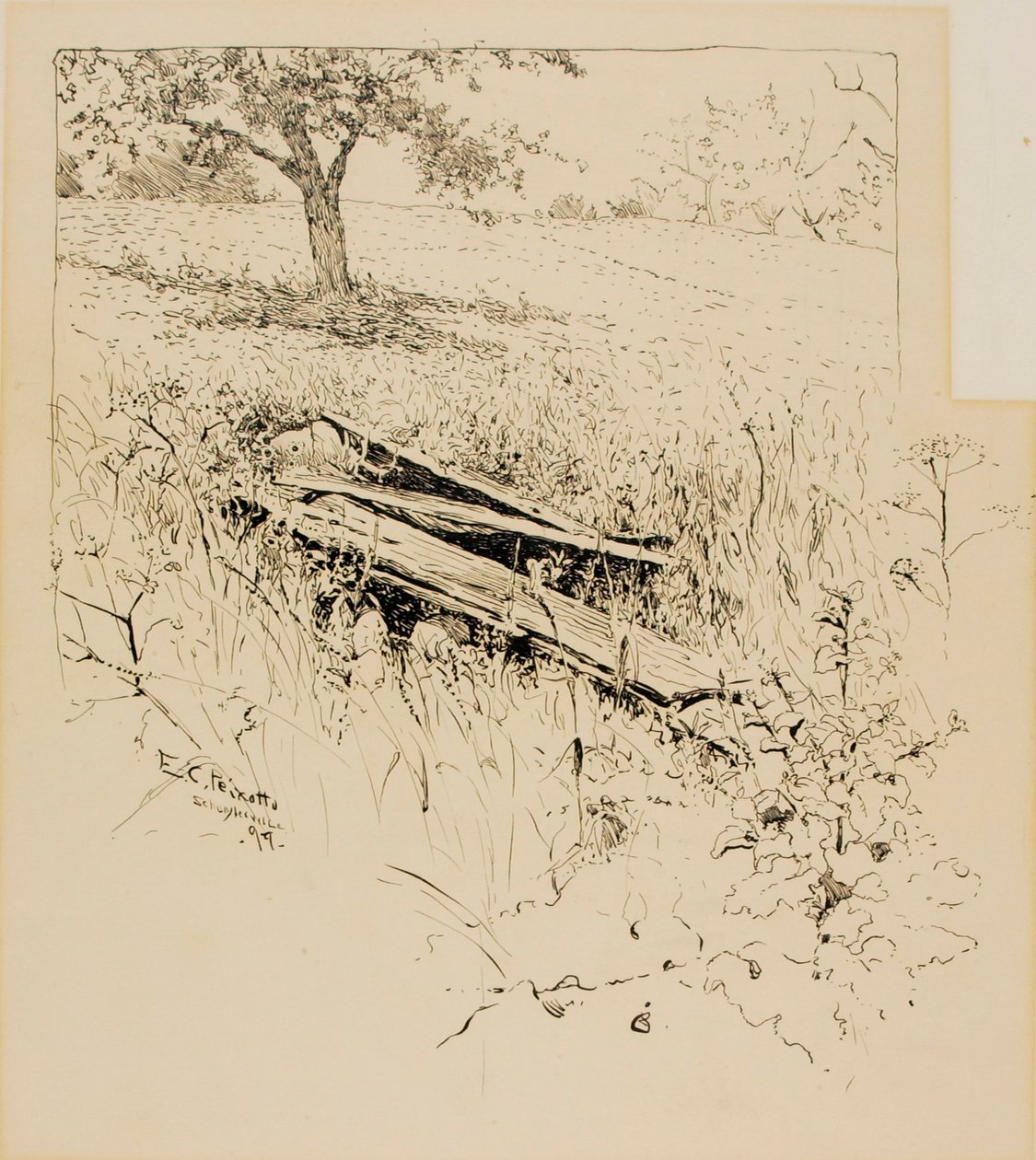 Eroberung von Fort Ticonderoga von Ernest C. Peixotto