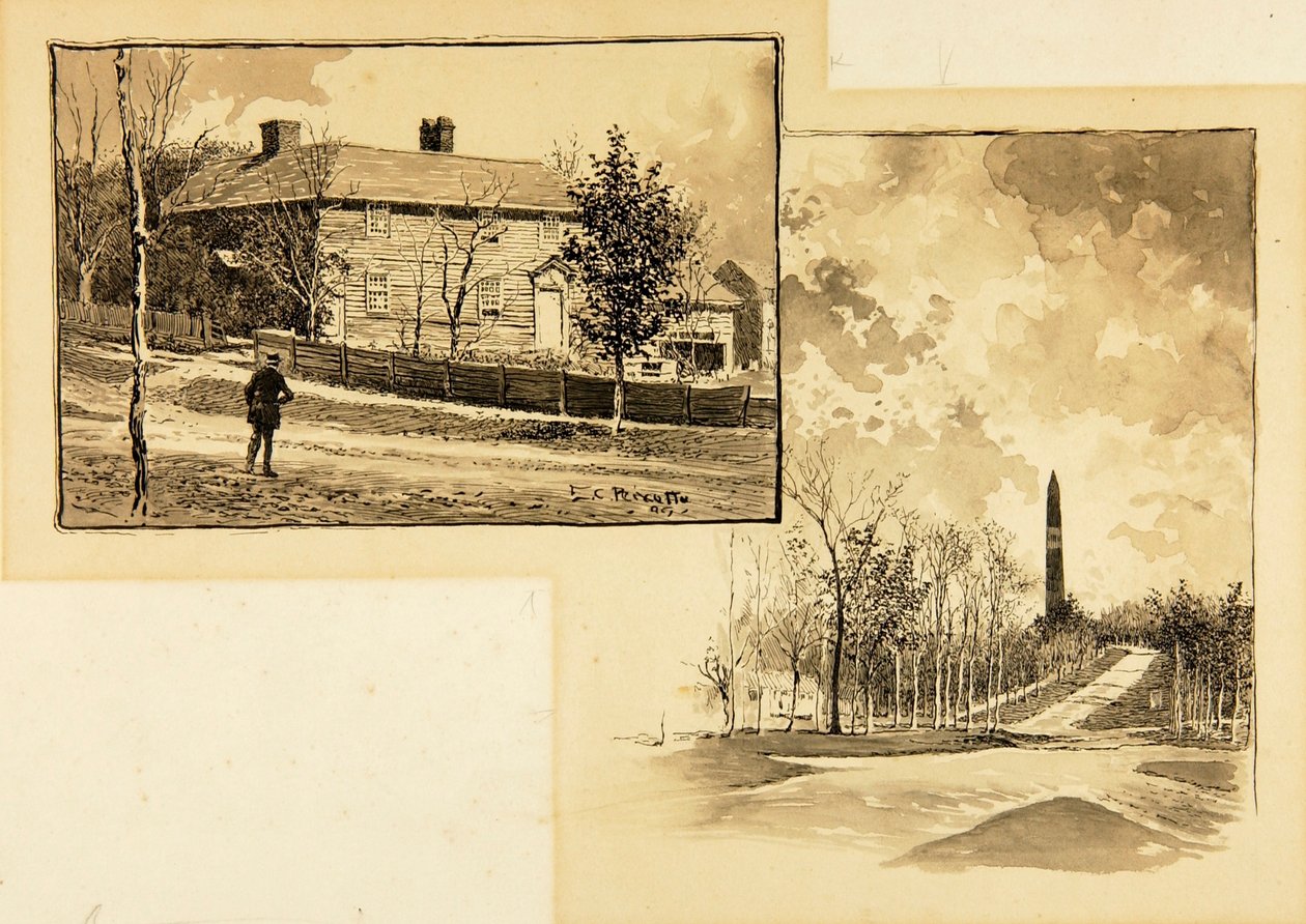 Haus/Monument im Wald von Ernest C. Peixotto