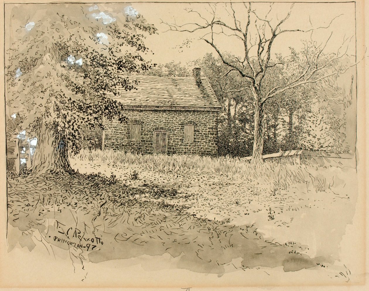 Princeton Quäker-Versammlungshaus von Ernest C. Peixotto