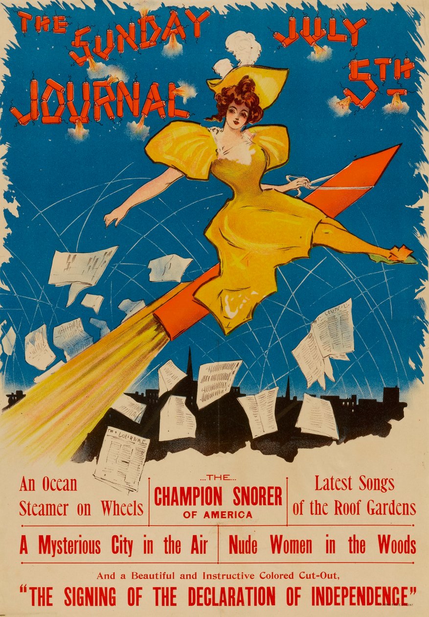 The Sunday Journal, 5. Juli 1896 von Ernest Haskell