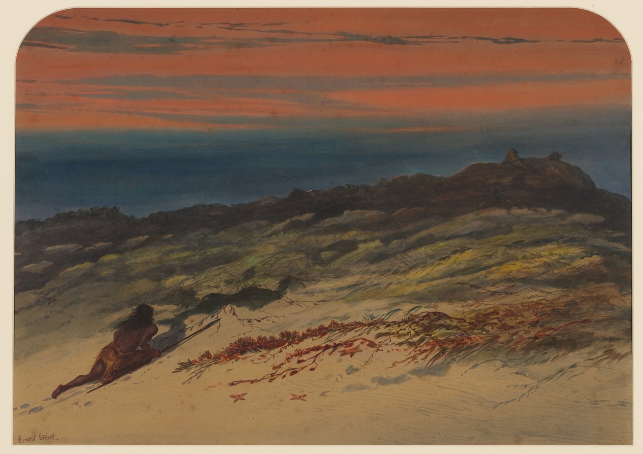 Robbenjagd, 1871 von Ernest Henry Griset