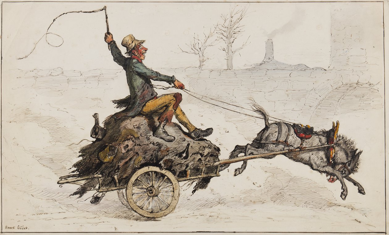 Nach Hause von Ernest Henry Griset