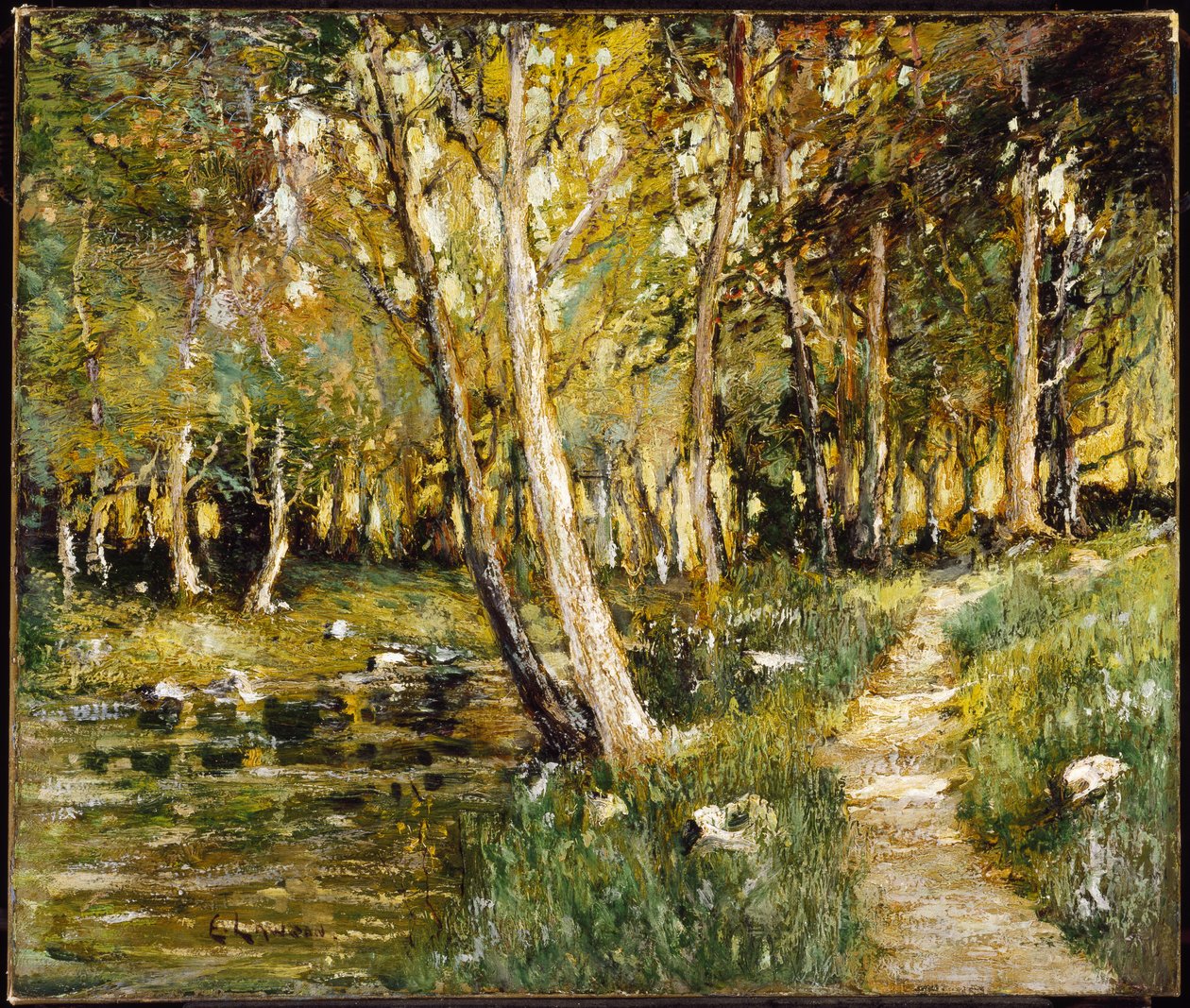 Landschaft von Ernest Lawson