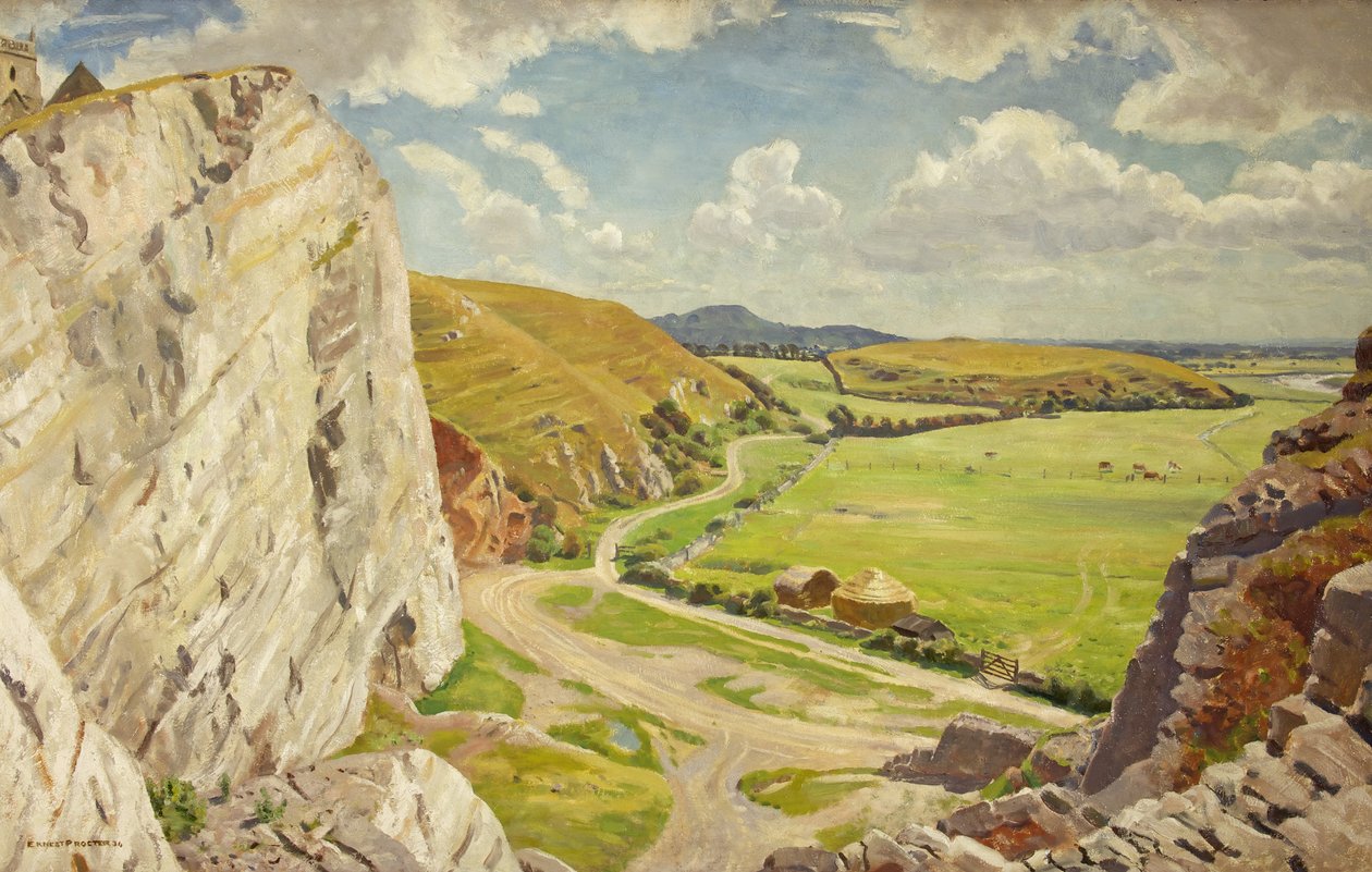 Uphill vom Norden von Ernest Procter
