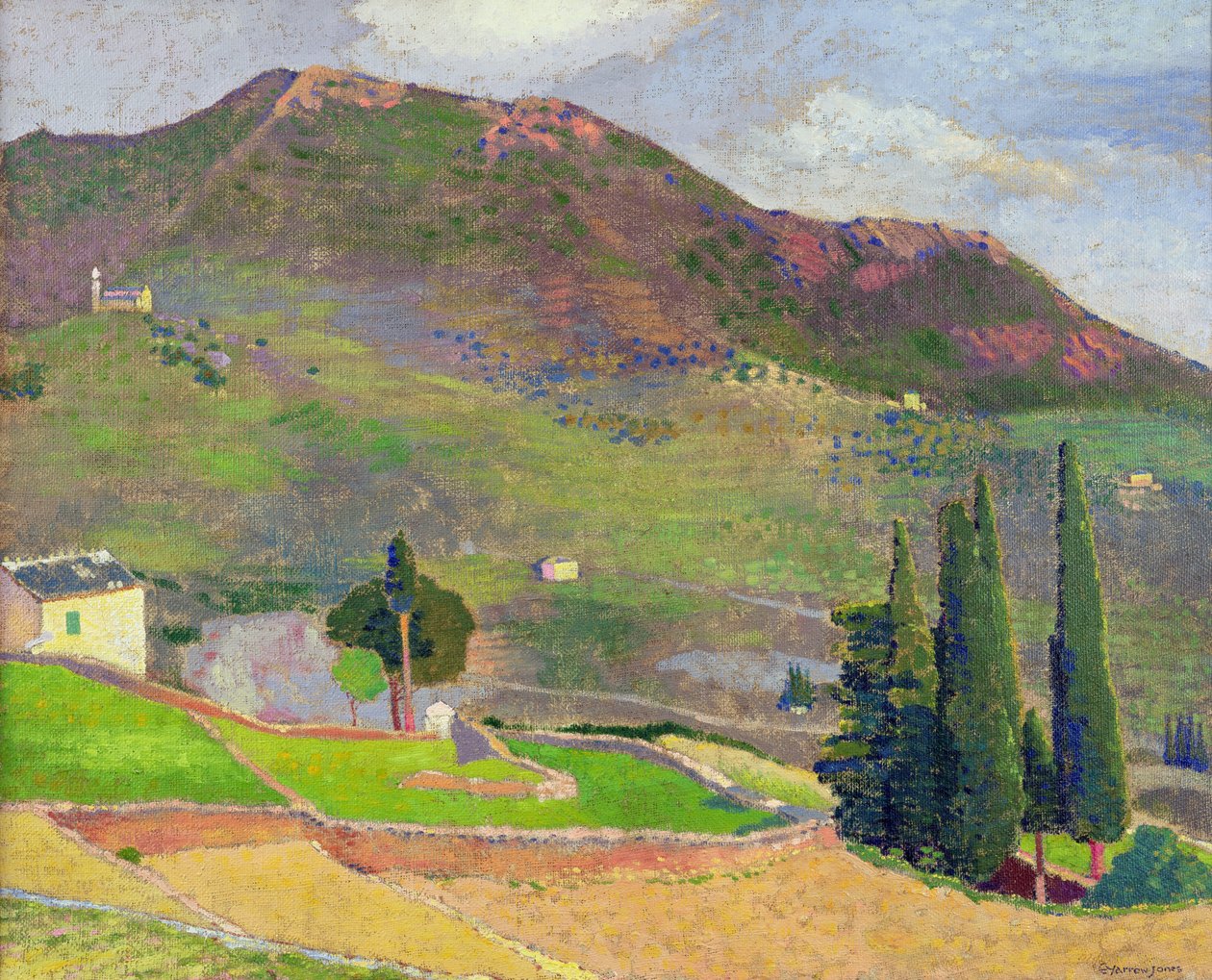 Mont Ste. Victoire von Ernest Yarrow Jones