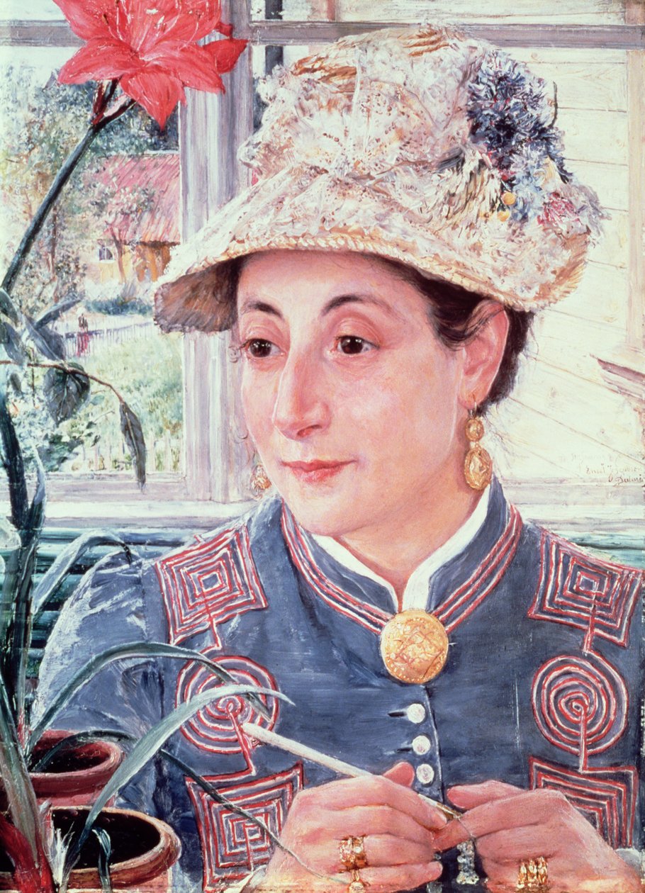 Jeanette Rubenson, 1883 von Ernst Josephson
