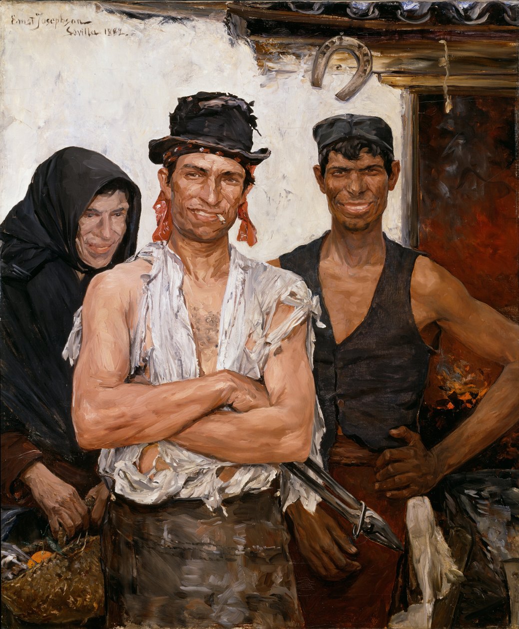 Spanische Schmiede von Ernst Josephson