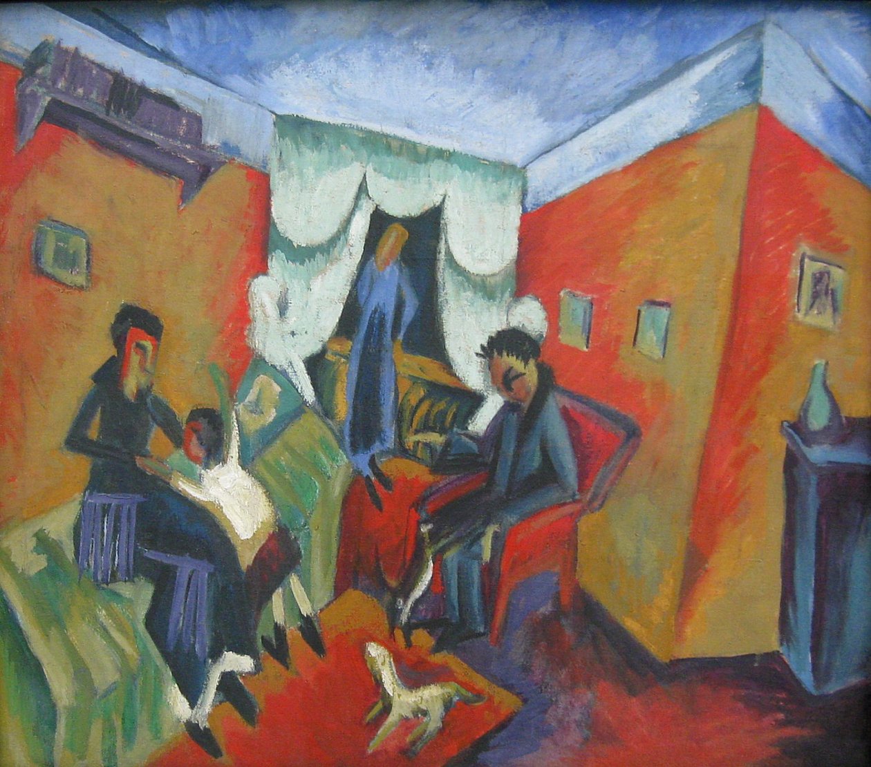 Interieur von Ernst Ludwig Kirchner