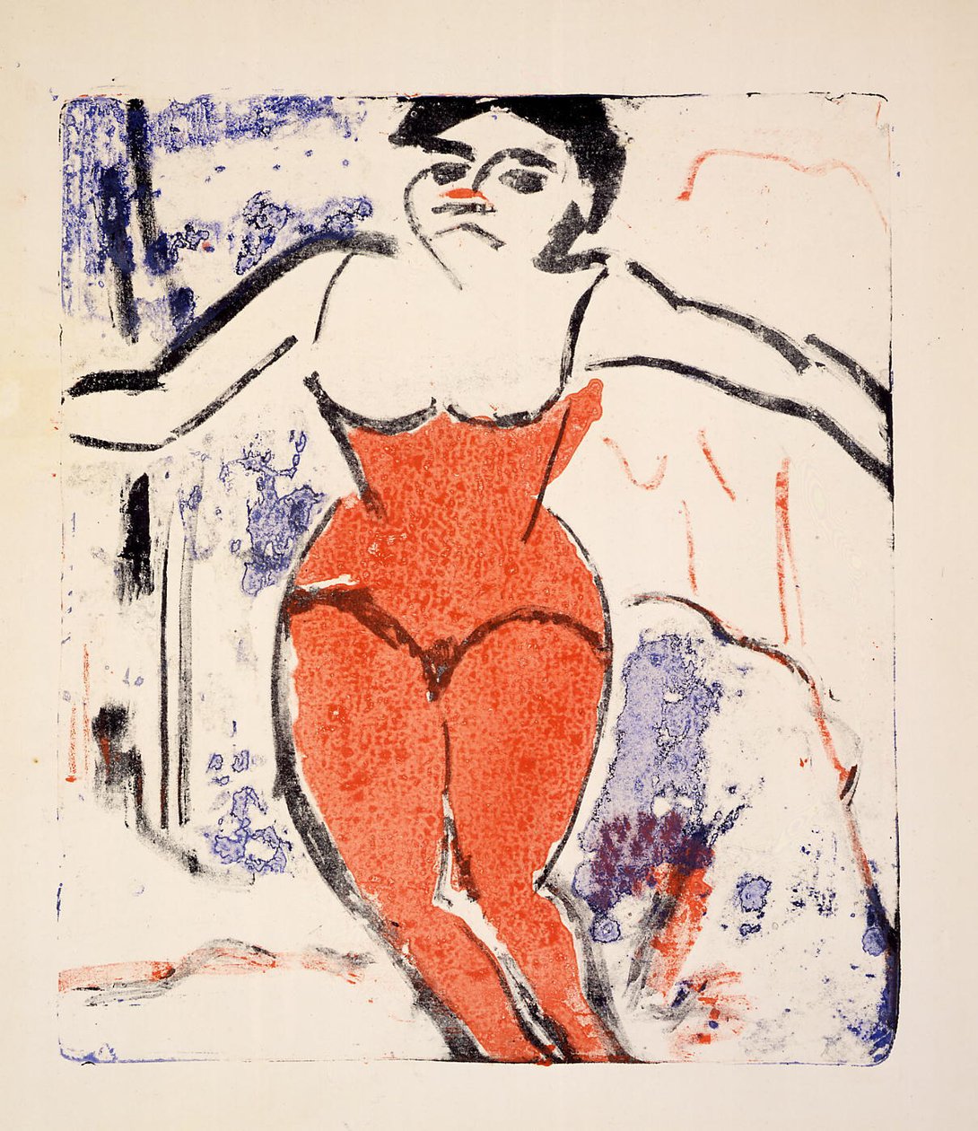 Beifall heischende Artistin von Ernst Ludwig Kirchner