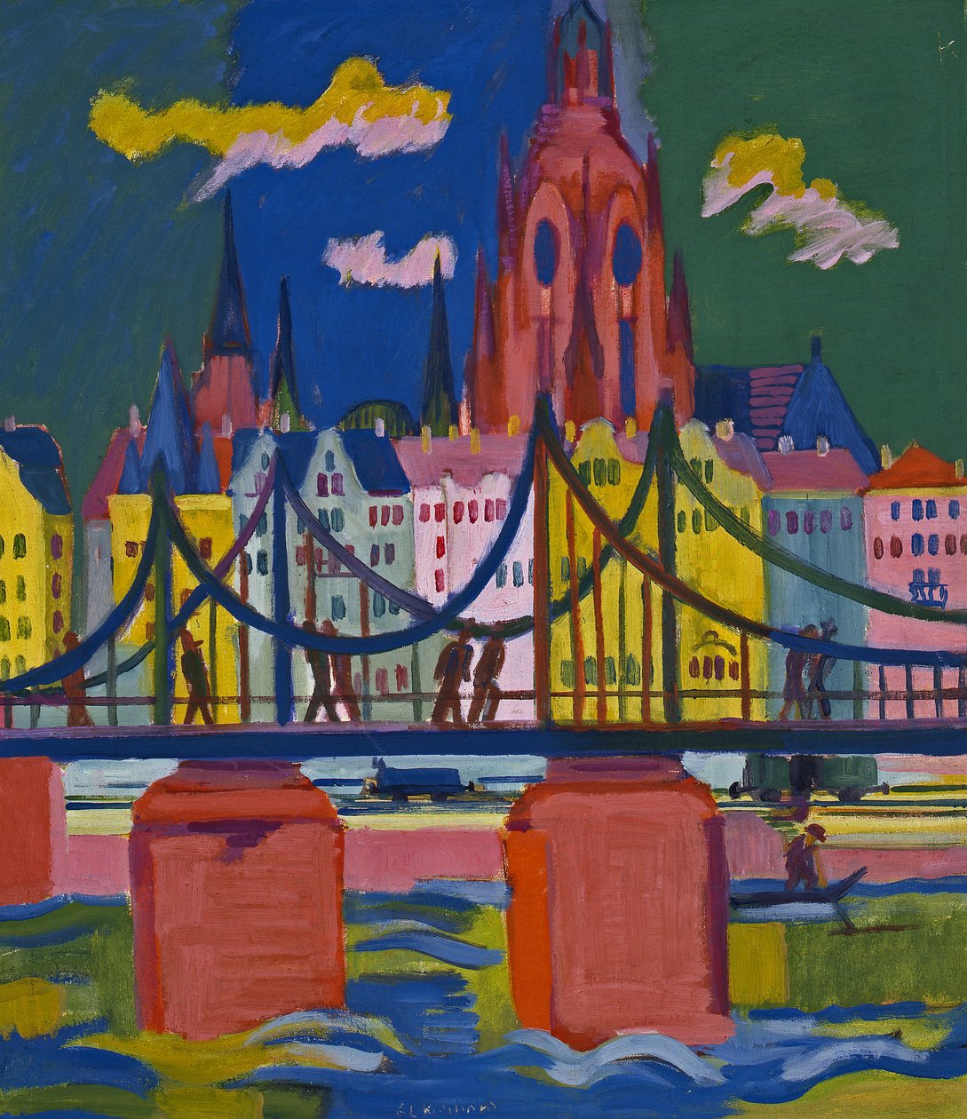 Der Frankfurter Dom von Ernst Ludwig Kirchner