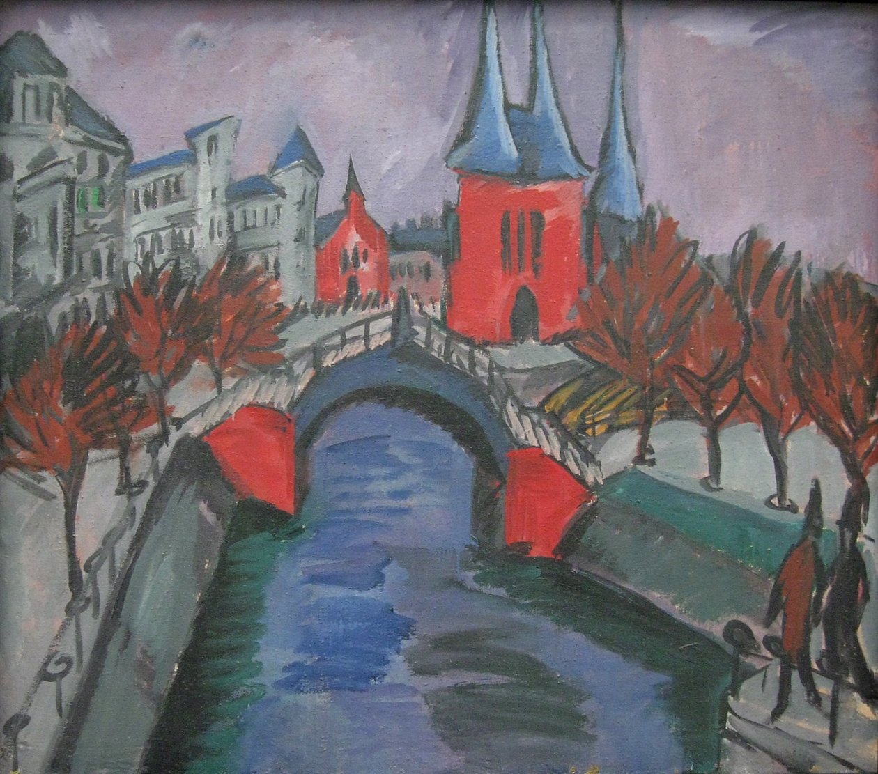Elisabethufer von Ernst Ludwig Kirchner