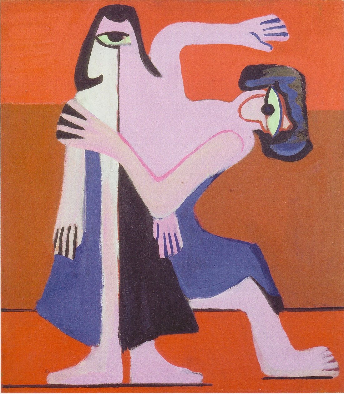 Maskentanz von Ernst Ludwig Kirchner