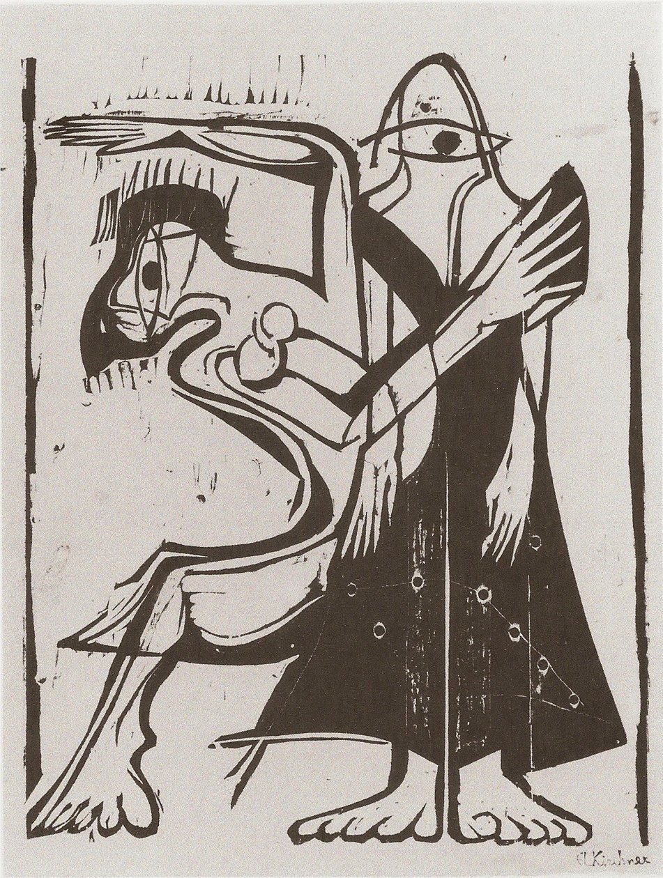 Maskentanz von Ernst Ludwig Kirchner