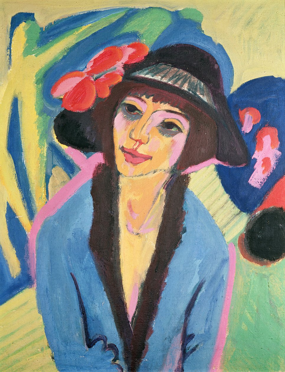Porträt von Gerda von Ernst Ludwig Kirchner
