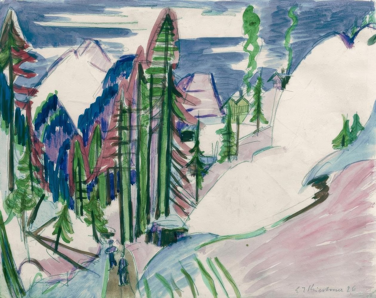 Sertigweg von Ernst Ludwig Kirchner