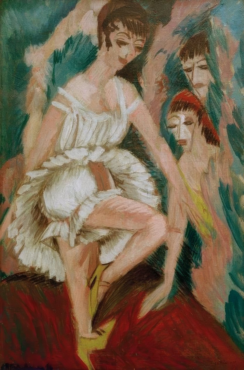 Tänzerin von Ernst Ludwig Kirchner