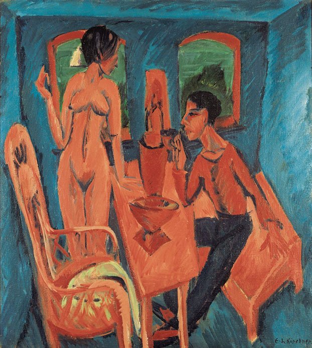 Turmzimmer, Fehmarn von Ernst Ludwig Kirchner