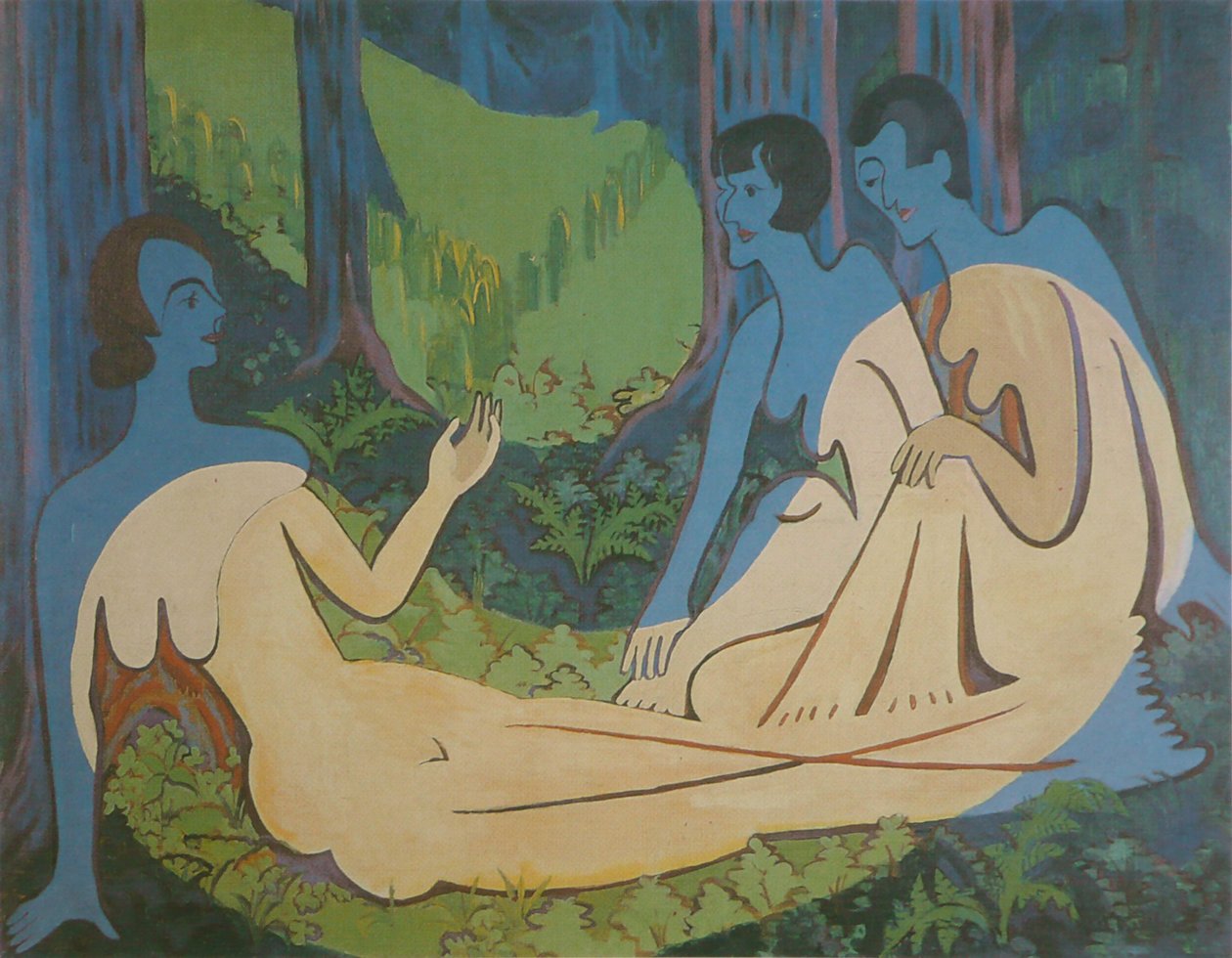 Drei Akte von Ernst Ludwig Kirchner